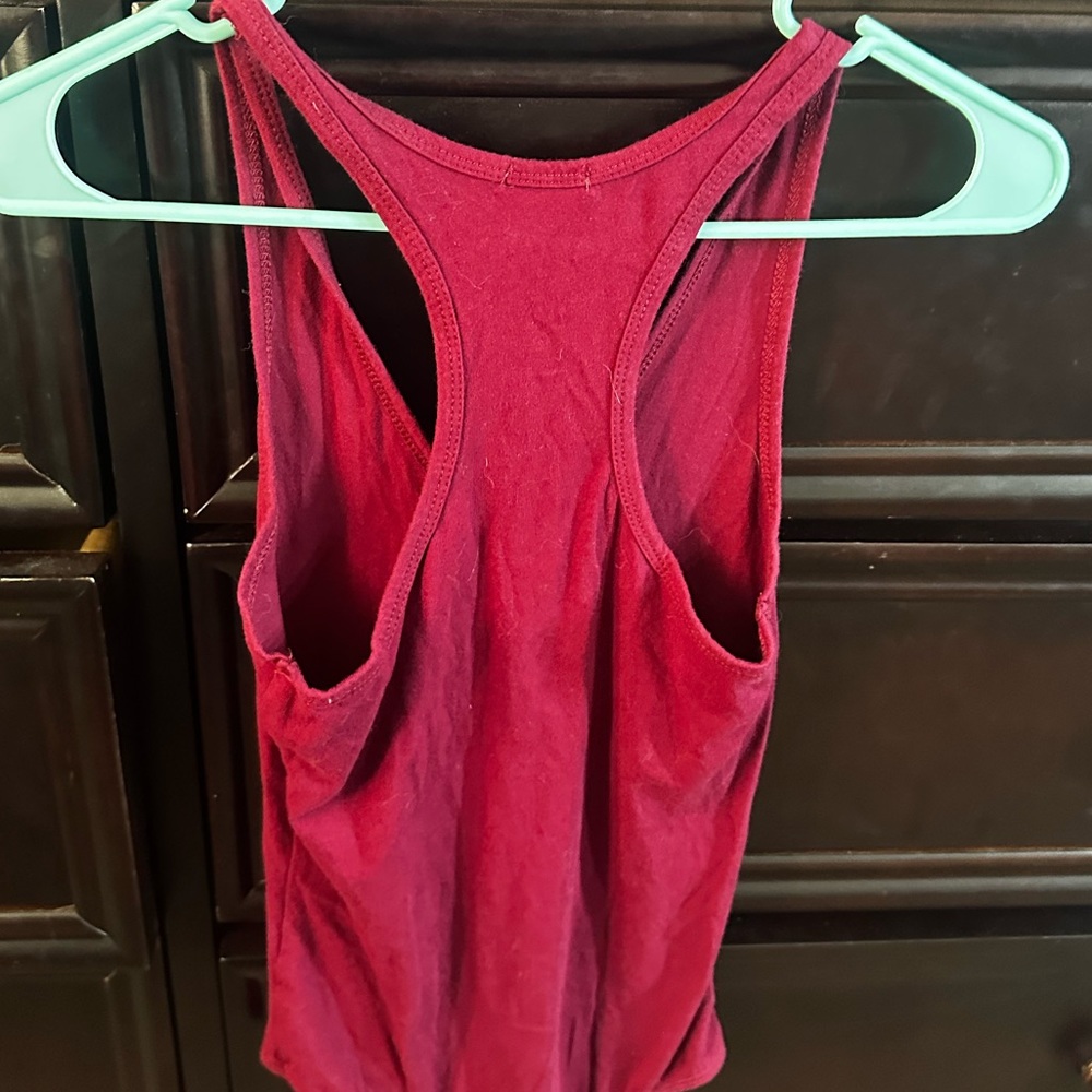 Tank top body suit